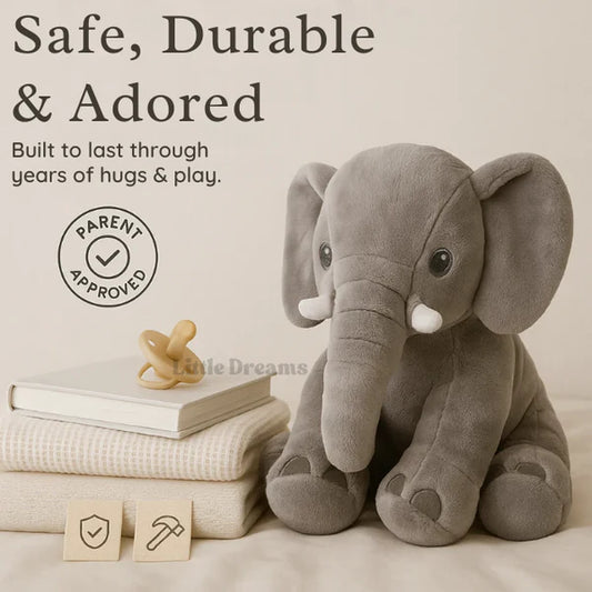 Baby Elephant Pillow Stuffed Toy