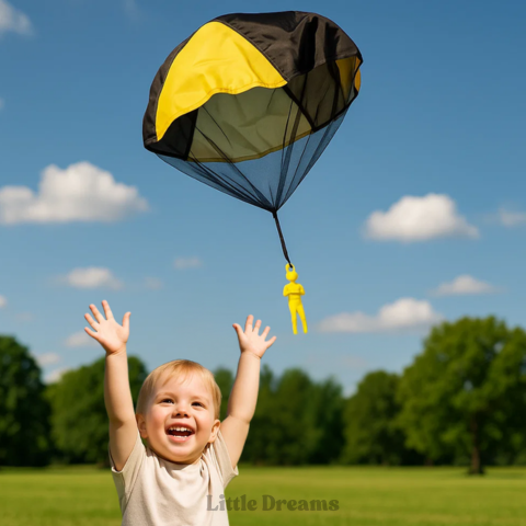 Parachute Toy for Kids | Tangle-Free, Lightweight & Perfect for Outdoor Adventures and Coordination Development