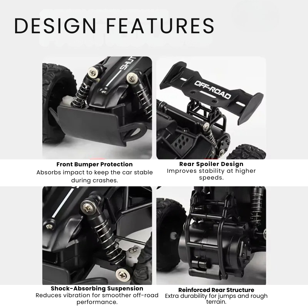 Remote Control Car for 7+ Years Old | Fast & Fun RC Big Toy Car for Kids – Great Gift for Boys Aged 6–10