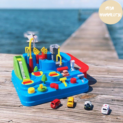 Interactive Car Adventure Puzzle Game - Brain-Boosting Fun for Kids - City Exploration & Problem Solving