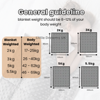 Sensory Blanket for Autism & Anxiety – Calming Weighted Sensory Sheet & Compression Blanket for Deep Sleep