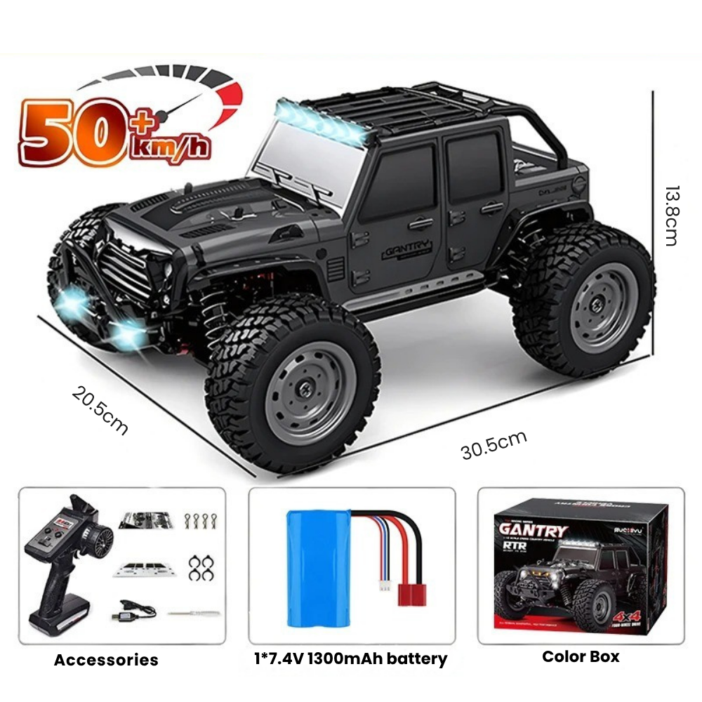 Ultimate 4x4 Monster Truck for Kids | 50KM/H Remote Control Big Monster Trucks for Toddlers