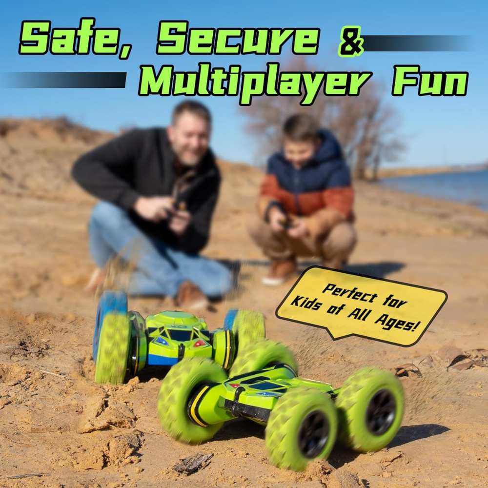 360° Remote Control Stunt Car | The Ultimate Indoor & All Terrain Stunt RC Car for Kids
