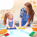 Montessori Wooden Cleaning Set | Durable, Non-Toxic & Ideal for Educational Play and Developing Everyday Skills