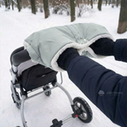Pram Hand Warmer | Waterproof, Windproof & Cozy for Winter Walks with Baby