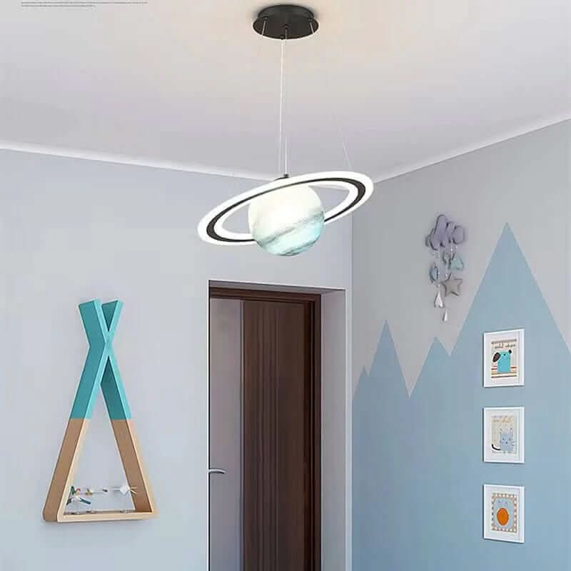LED Pendant Lamp | Fun Planet Design, Energy-Efficient & Safe Lighting for Kids' Rooms
