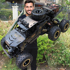 Extra Large Monster Truck RC | High-Speed 52 km/h, LED Lights & Off-Road Capability for Kids and Enthusiasts