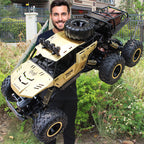 Extra Large Monster Truck RC | High-Speed 52 km/h, LED Lights & Off-Road Capability for Kids and Enthusiasts