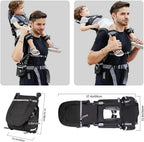Shoulder Baby Carrier | Comfortable, Secure Design for Children Aged 6 Months to 4 Years | Perfect for Outdoor Adventures and Family Outings