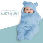 Newborn Swaddling Blanket – Soft Baby Blanket & Infant Sleep Gown Alternative for Cot Comfort
