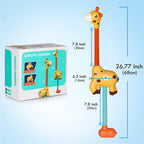 Interactive Giraffe Bath Toy | Water Spraying, Colorful Lights & Educational Fun for Kids' Bath Time