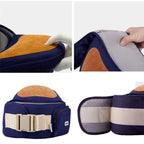Infant Hip Carrier - Ergonomic Baby Hip Seat for Comfortable All-Day Support - Ideal for Newborns & Toddlers