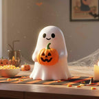Halloween Ghost Figurine | Cute, Whimsical Decor for Tabletop Home Decoration and Unique Gifts