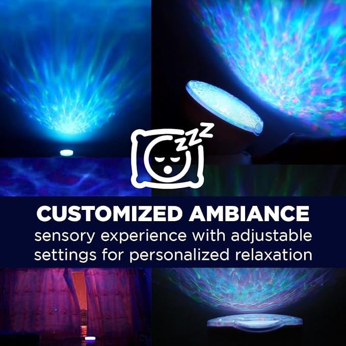 Rechargeable Sensory Lights for Autism & ADHD – Calming Multi-Colour Sensory Lighting Lamp for Children’s Sleep & Relaxation