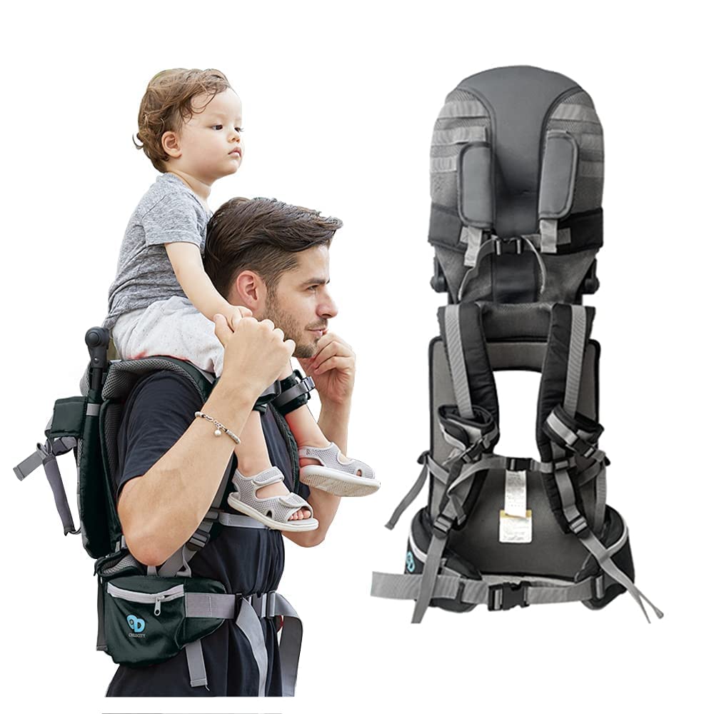 Shoulder Baby Carrier | Comfortable, Secure Design for Children Aged 6 Months to 4 Years | Perfect for Outdoor Adventures and Family Outings