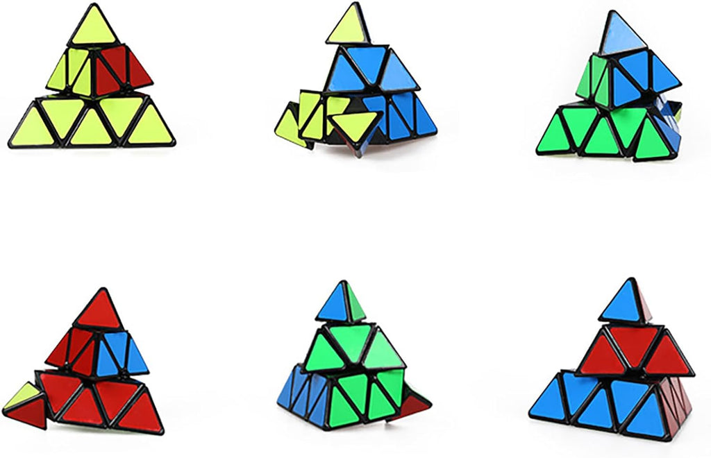 Triangle Rubik’s Cube – Pyramid Puzzle Cube for Smart Play & Brain Training