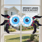 4FT Halloween Inflatable Car Window Eyeballs | Waterproof, LED Lights & Ideal for Yard and Party Decorations