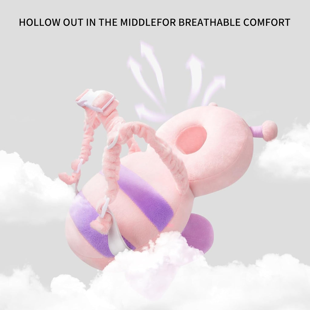 Soft Baby Head Protector | Adjustable, Breathable Cotton for Safe Crawling and Exploration