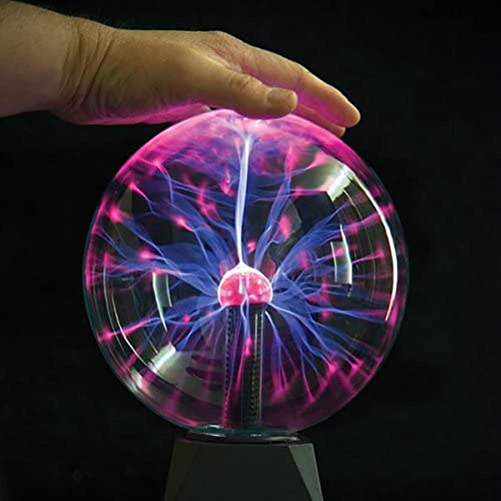Plasma Ball | Touch-Sensitive, Interactive Educational Toy for Kids to Explore Electricity and Science
