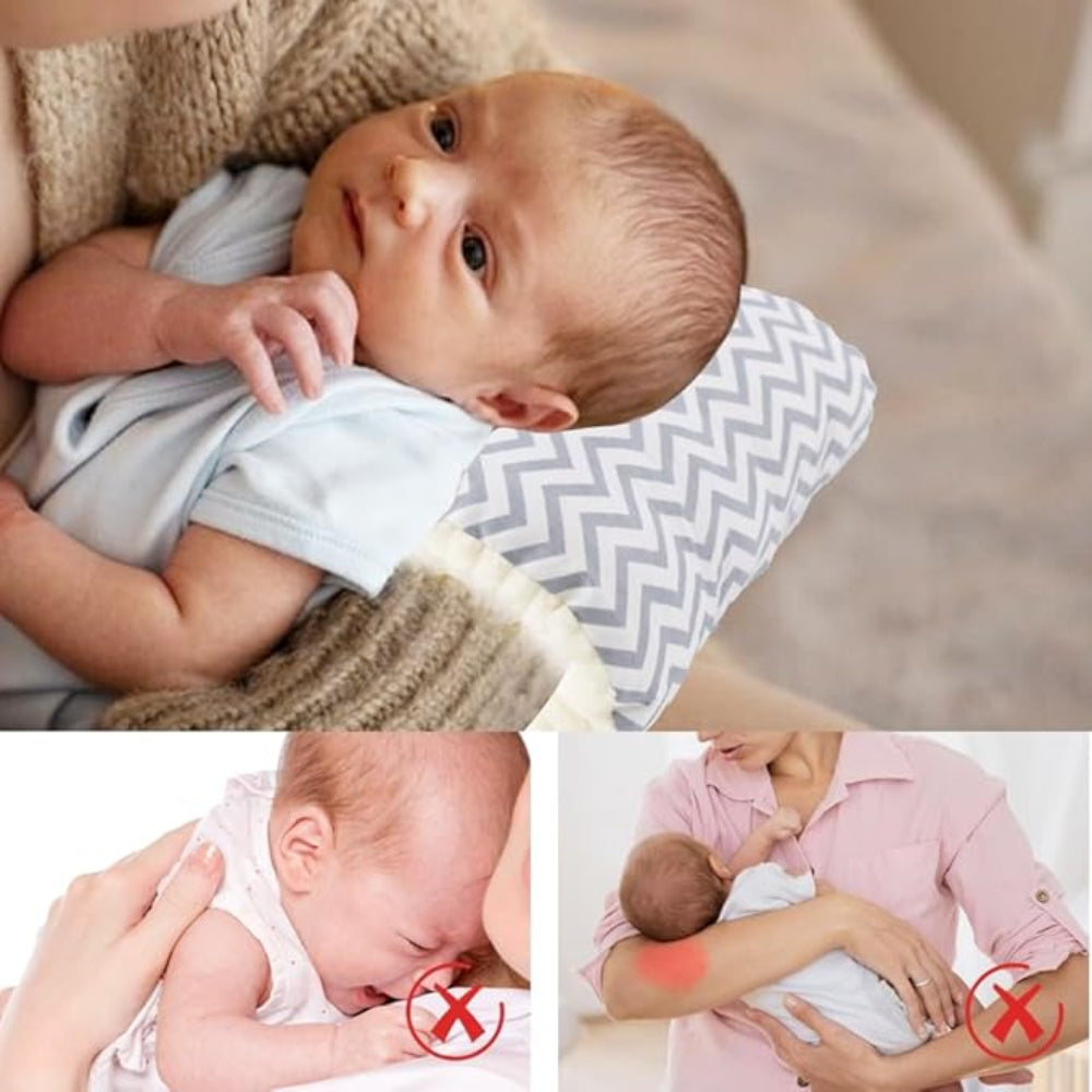 Nursie Breastfeeding Arm Pillow – Soft and Comfortable Baby Nursing Support Pillow
