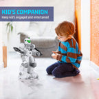 Interactive Programmable Robot Toy | Gesture Control, Remote Operated & Fun for Kids Aged 5-9 Years