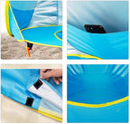 SunnyNest™ | Pop-up Sun Shade Tent for Babies | Portable UV Protection Canopy for Outdoor Use & Beach Trips