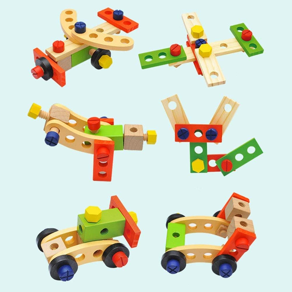 Montessori Wooden Toolbox for Kids | 35 Durable, Eco-Friendly Tools for Hands-On Learning and Creative Play