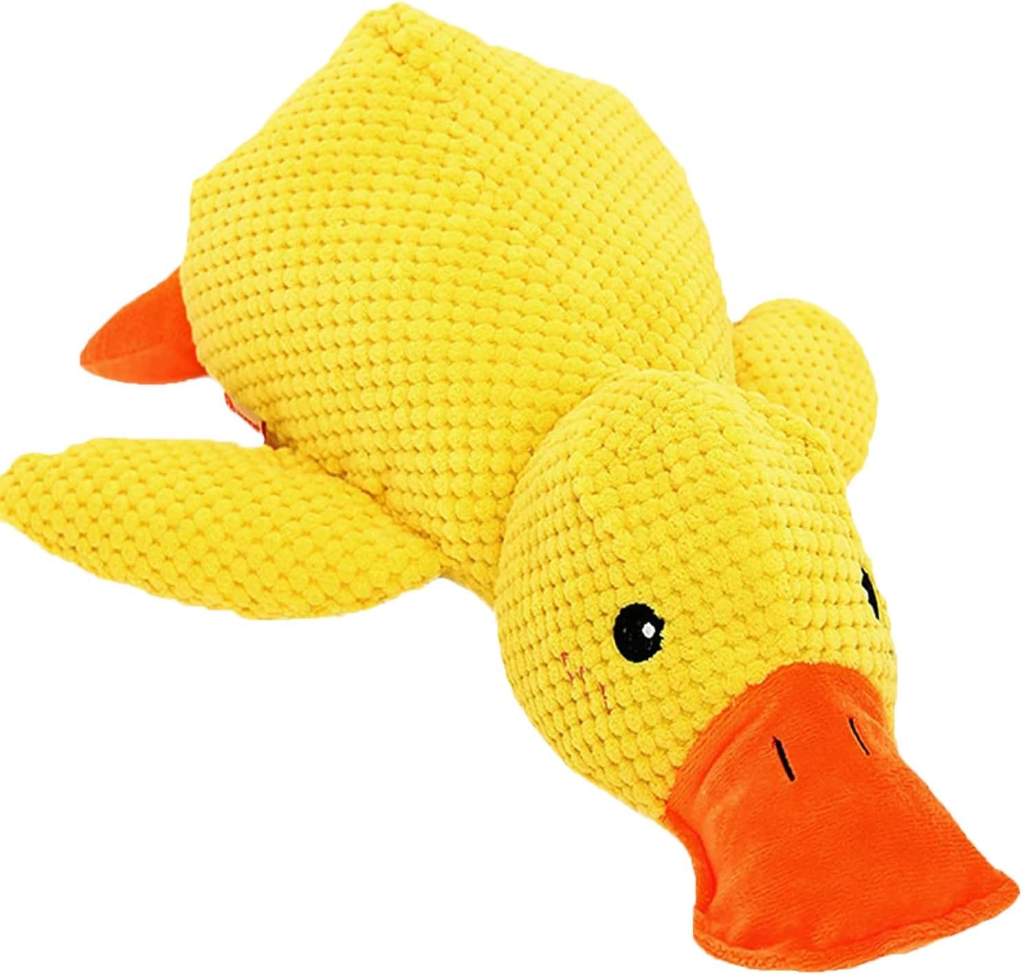 Indestructible Dog Toy Calming Duck | Stress Relief Plush