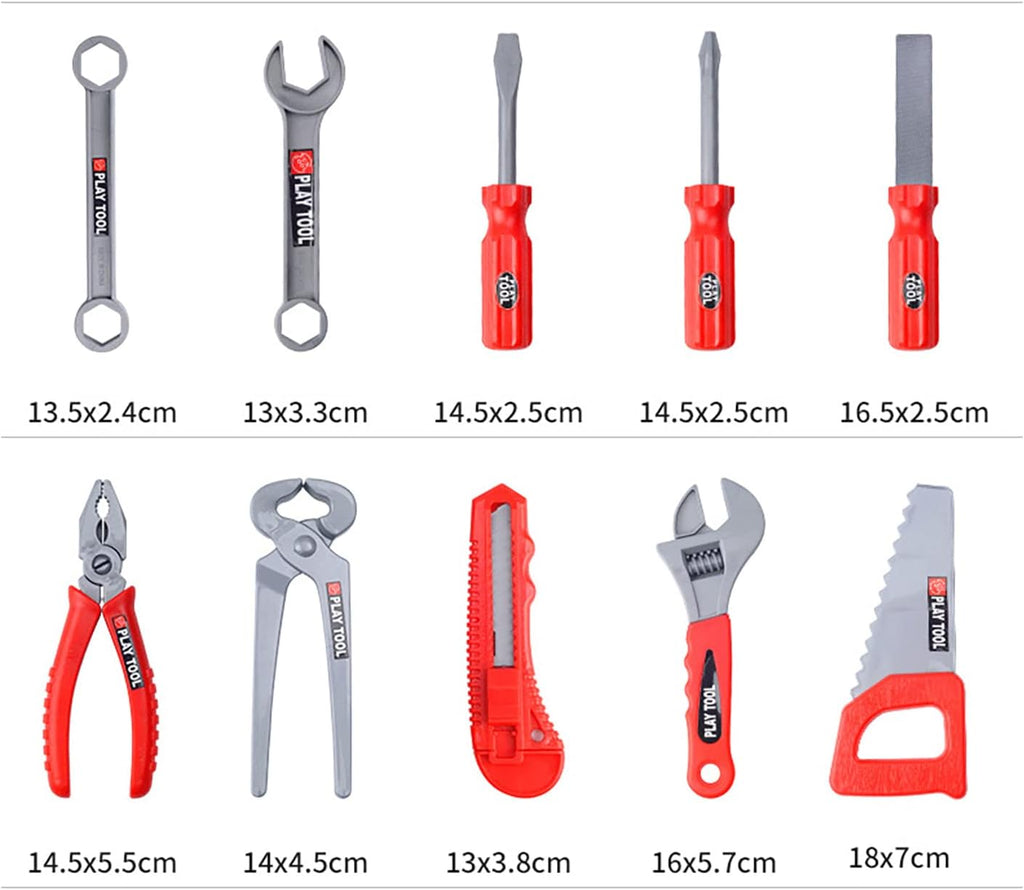 Kids Work Bench with Tools – Children’s Tool Station & Toy Tool Set for Creative Building Play