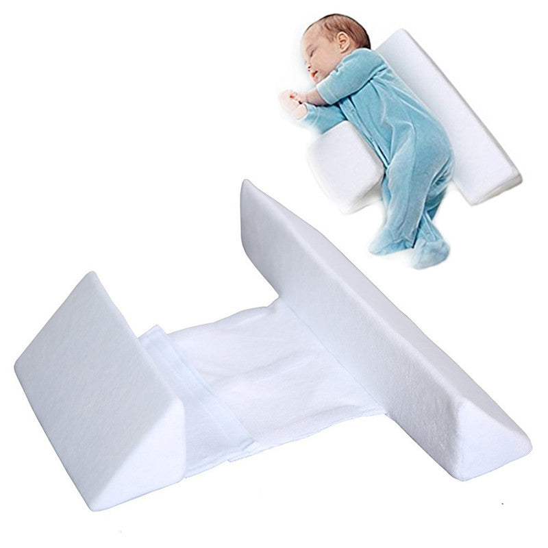 Anti-Roll Adjustable Baby Pillow for Infants - Safe and Comfortable Sleep Support