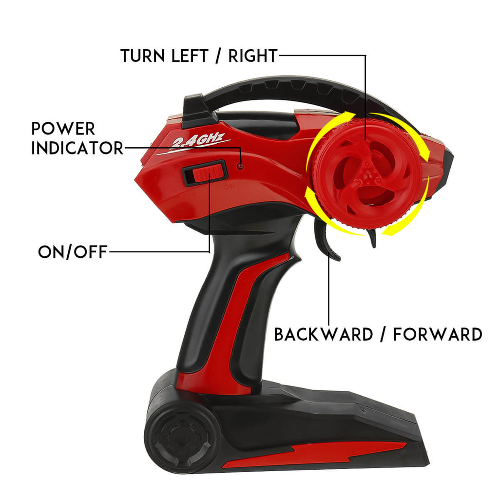 Extra Large Monster Truck RC | High-Speed 52 km/h, LED Lights & Off-Road Capability for Kids and Enthusiasts