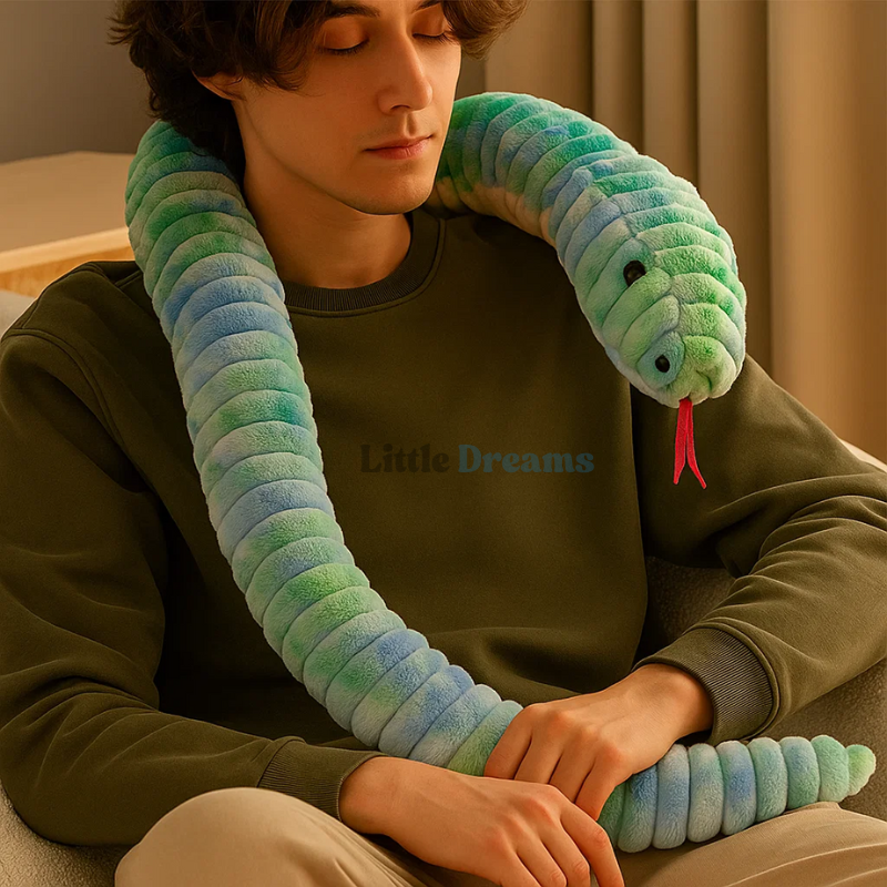 Sensory Hugging Snake 180cm | Therapeutic  Shoulder and Lap Tool | Calming Pressure for Relaxation Weighted Snake