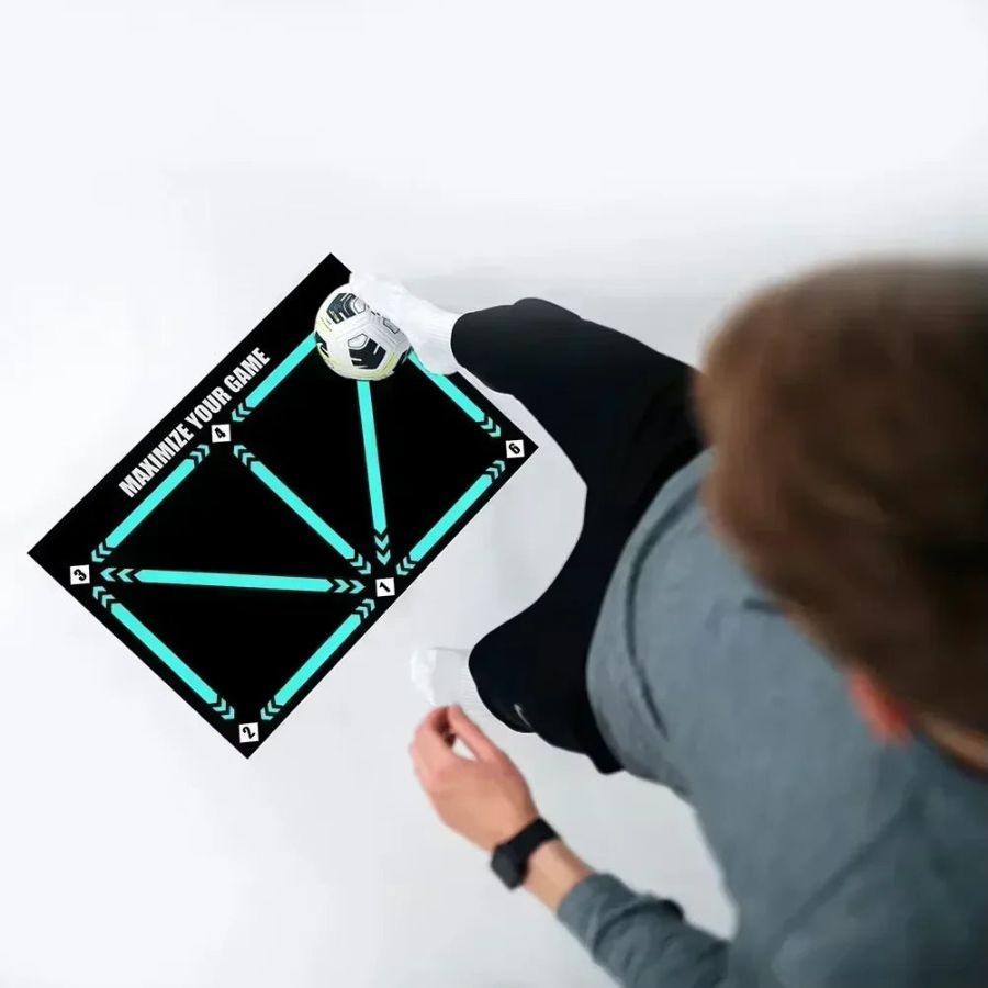 Football Training Mat | Skipping mat and Video Training Program