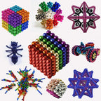 Magnet toys - Build with magnets - Small magnetic balls