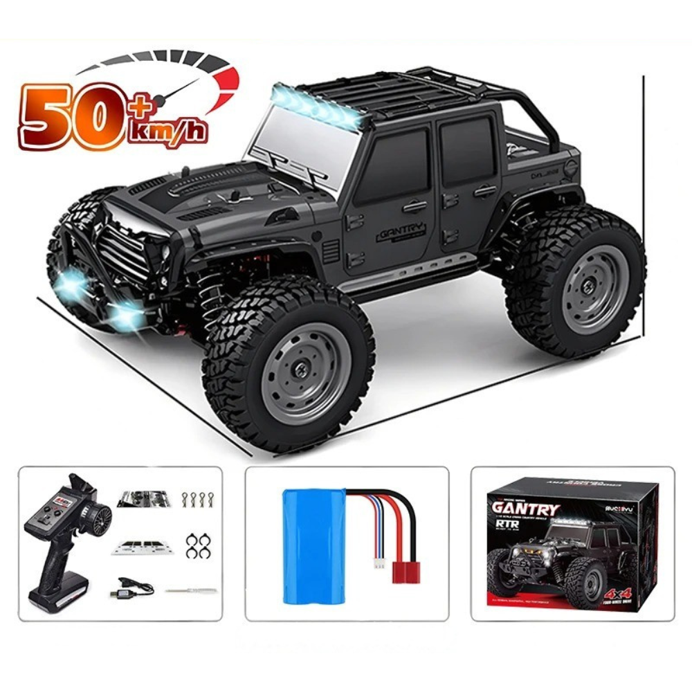 Ultimate 4x4 Monster Truck for Kids | 50KM/H Remote Control Big Monster Trucks for Toddlers