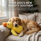 Indestructible Dog Toy Calming Duck | Stress Relief Plush