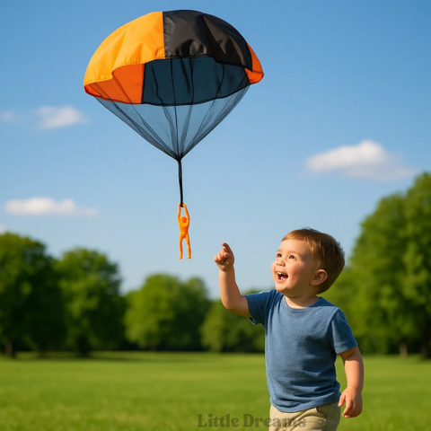 Parachute Toy for Kids | Tangle-Free, Lightweight & Perfect for Outdoor Adventures and Coordination Development