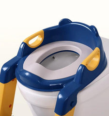 Step Throne Potty Trainer – Folding Toilet Seat for Little Ones