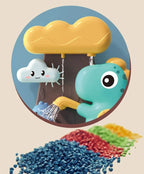 Cartoon Dinosaur Bath Toys | Spinning Water Fun for Kids Aged 18 Months and Older, Perfect for Bath Time and Gift Giving