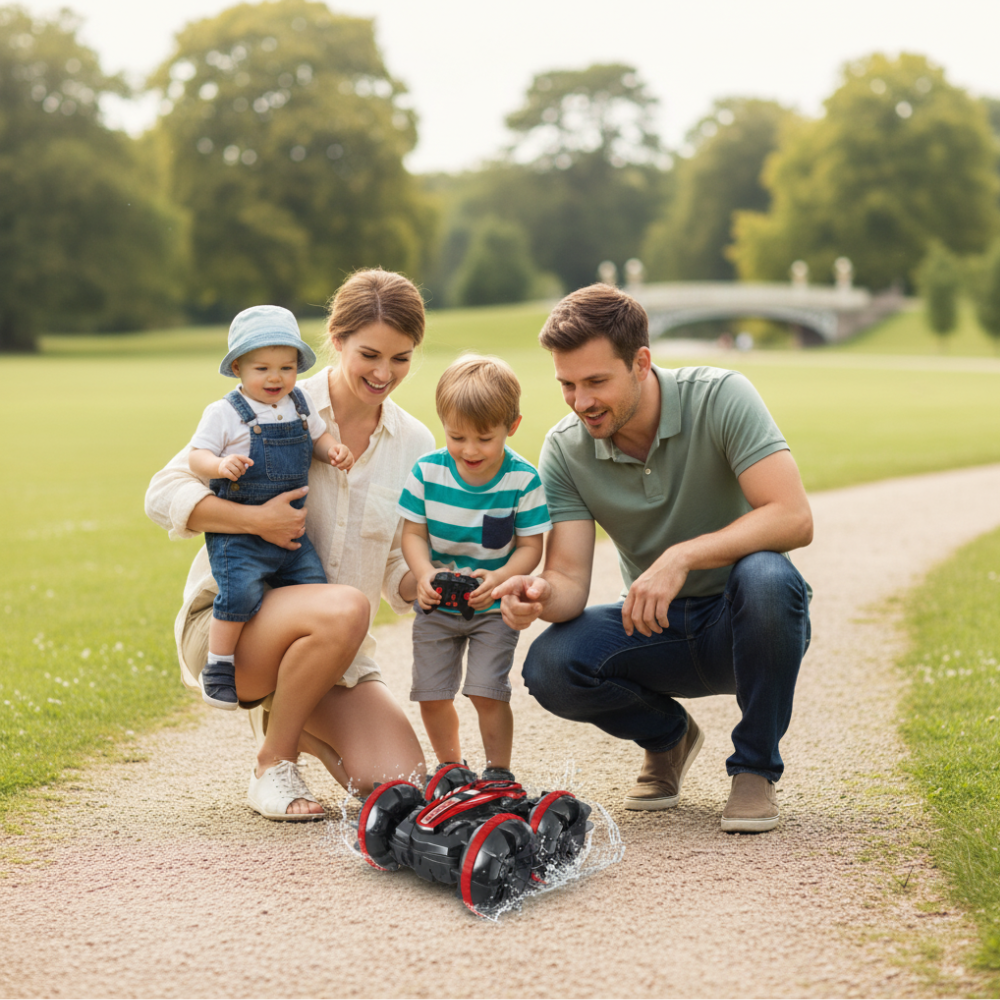 Safe & Fun Remote Control Car for 3, 4, 5 Year Olds | Waterproof Best Remote Control Car Toy for Boys & Girls