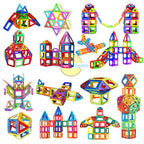 Magnetic Building Blocks - Creative Magnetic Tiles for Kids - STEM Learning Toy - 3D Construction Set