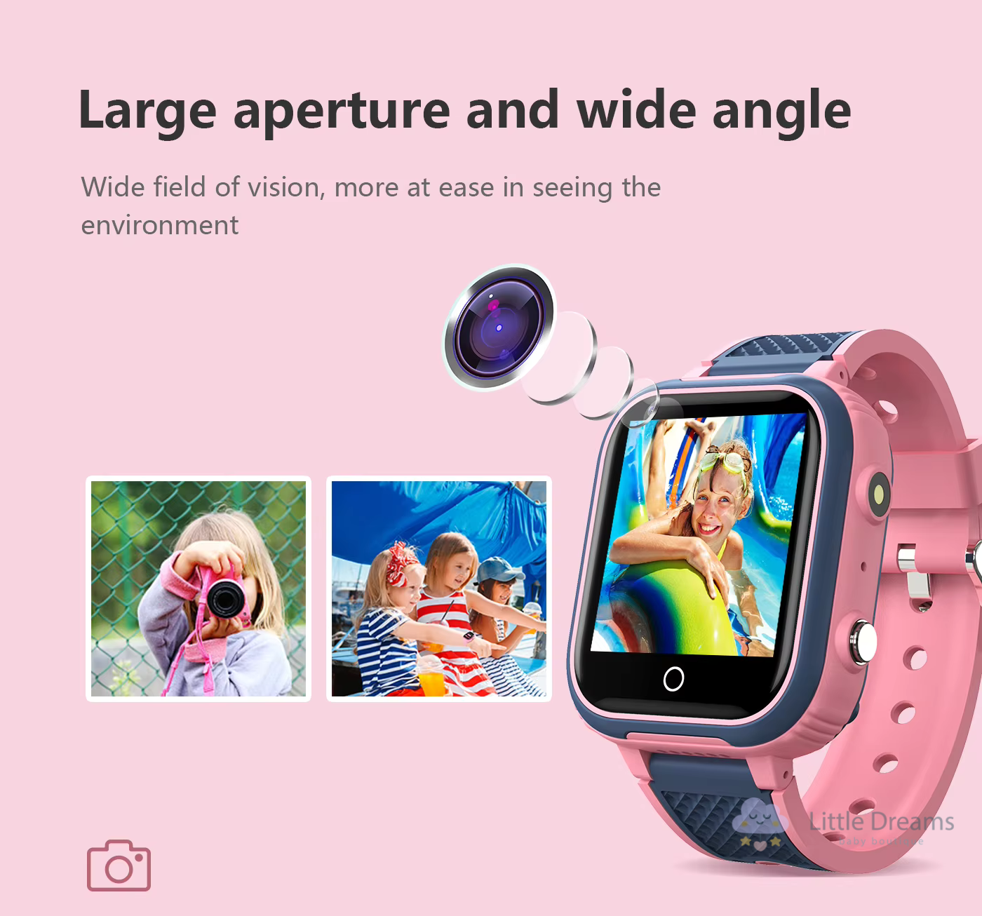 Kids Waterproof Smartwatch with GPS | 4G Calling, Educational Games & SOS Feature for Safety Monitoring