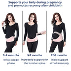 Pregnancy Support Belt for Back & Abdominal Relief – Adjustable Stomach Support for Pregnant Ladies