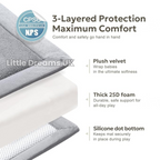 Premium Soft Play Mat | Cozy, Non-Toxic & Ideal for Baby's Adventure Zone