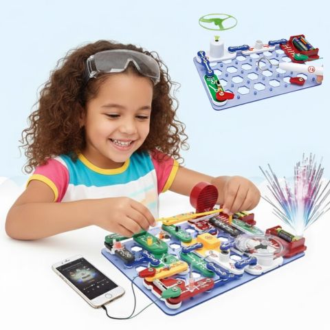 Interactive Easy-Build Electronics Kit for Kids | Color-Coded Parts & STEM Learning for Ages 5+
