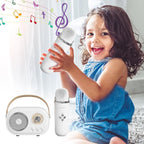 Portable Karaoke System for Kids | Dual Microphones, Bluetooth & Fun Voice Effects for Family Gatherings and Parties