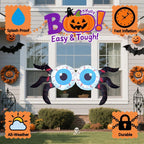 4FT Halloween Inflatable Car Window Eyeballs | Waterproof, LED Lights & Ideal for Yard and Party Decorations