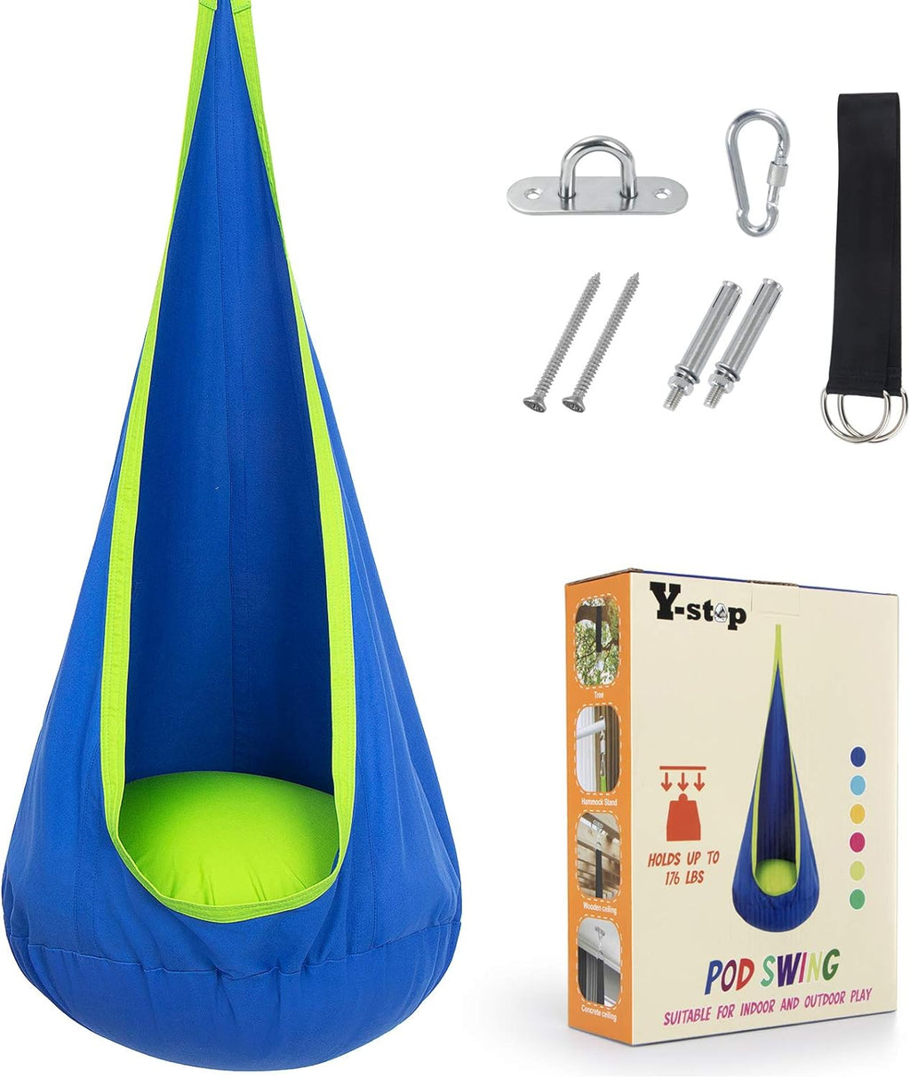 Hanging Chair Children's | Comfortable, Durable & Ideal for Indoor and Outdoor Relaxation and Play