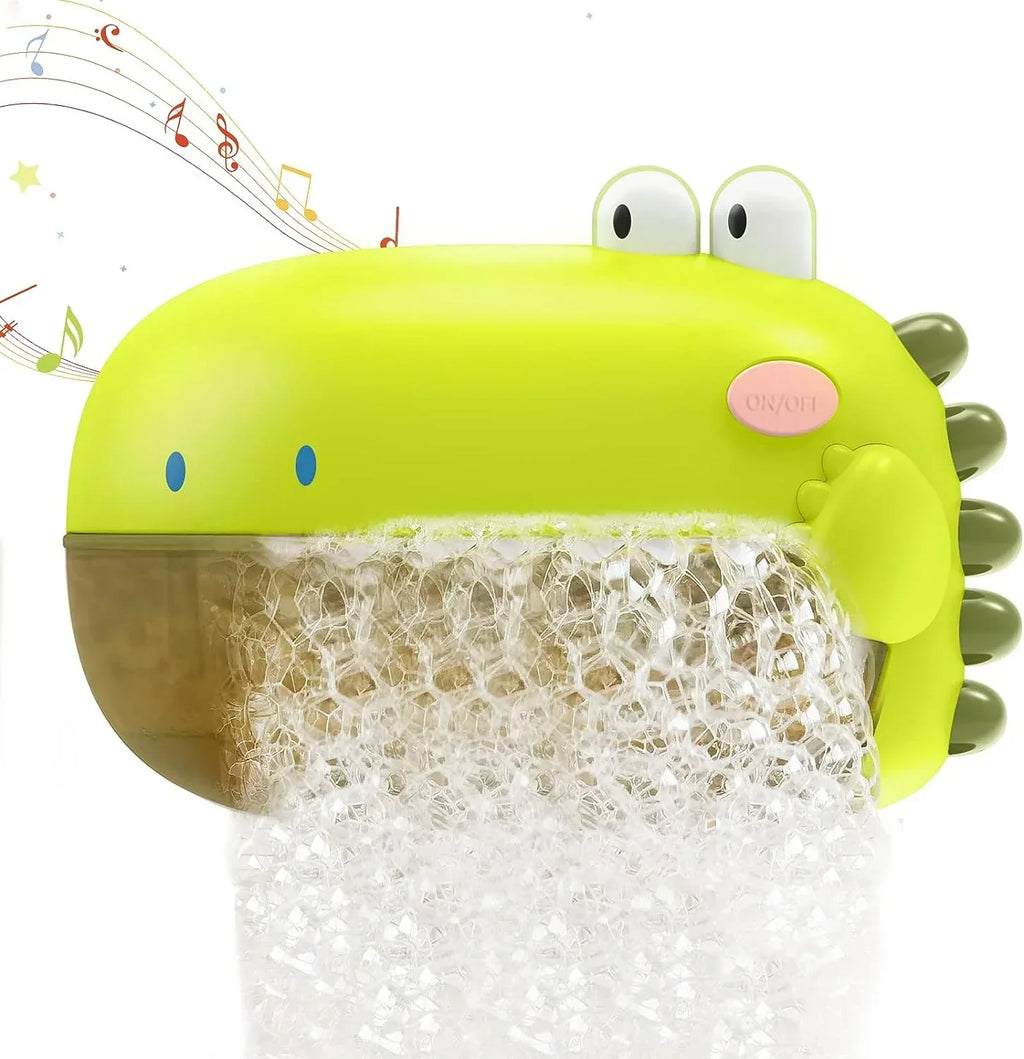 Dino Bubble Buddy Bath Toy | Interactive, Colourful & Engaging for Kids’ Sensory Development and Fun Bath Time Adventures