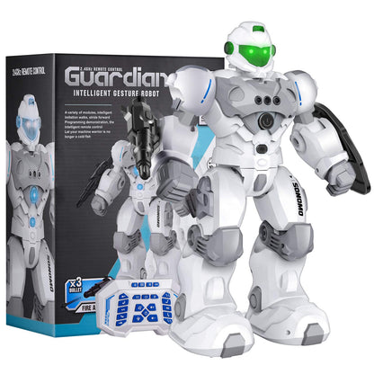 Interactive Gesture-Control Robot | Programmable, Remote-Controlled & Engaging Toy for Kids Aged 5-9 Years